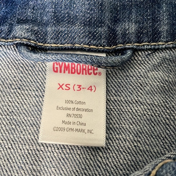 Gymboree Toddler Jean Jacket Size XS (3-4) - Picture 2 of 4